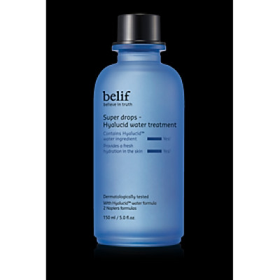 Nước dưỡng cấp ẩm chuyên sâu chống oxy hóa belif Super Drops Hyalucid Water Treatment 150ml