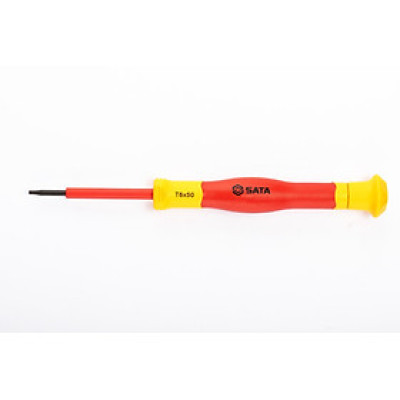 Tua vít nhỏ chính xác T6 * 50mm cách điện 1000V VDE SATA 63901