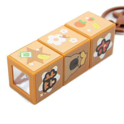 Móc Khóa Nhựa Capybara Có Đèn - WanLongDa 853