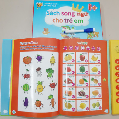 Sách nói điện tử song ngữ Anh - Việt cho trẻ em