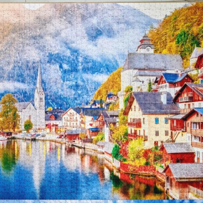 Nhà Thờ St. Basil, Nga - Bộ Tranh Ghép Hình Minh Châu 1500 Mảnh Kích Thước 60x80cm