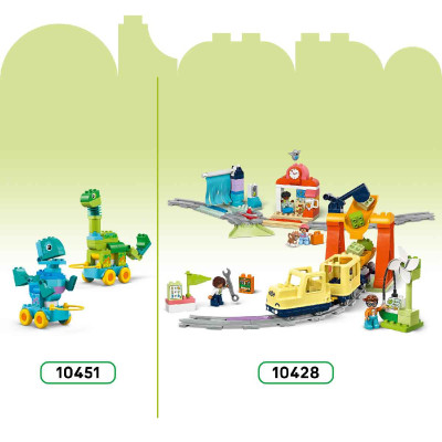 LEGO DUPLO 10450 Đồ Chơi Lắp Ráp Trò Chơi Lâu Đài Của Hopsy (47 chi tiết)