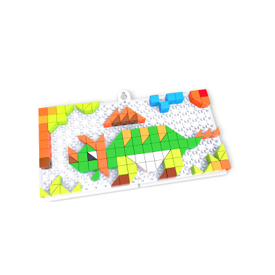 Đồ Chơi Bộ Tranh Xếp Nút TOONYKIDS - Đồ Chơi Thông Minh Cho Bé - JURASSIC PUZZLE TN011 [Tặng Kèm Sticker]