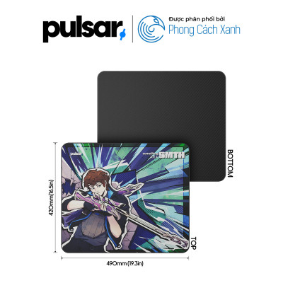 Lót chuột Pulsar [Pro Series] PRX Something Gaming Mousepad - Hàng Chính Hãng