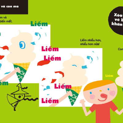 Sách - Tủ Sách Vui Để Học - Phù Thủy Nhỏ - Vẽ, Xóa, Rồi Lại Vẽ - Những Người Bạn Ma