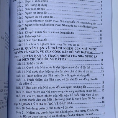 Luật Đất Đai hệ thống các văn bản quy định chi tiết thi hành