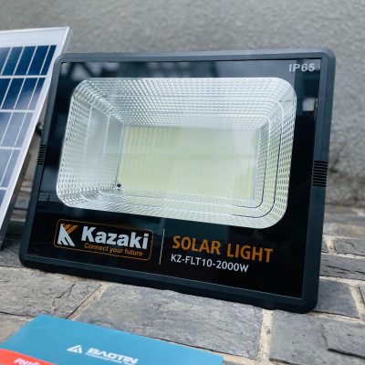 ĐÈN NĂNG LƯƠNG MẶT TRỜI KAZAKI KZ-FLT10-2000W- HÀNG CHÍNH HÃNG