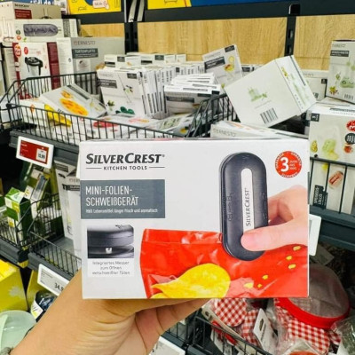  Máy hàn cắt miệng túi mini SilverCREST mini SFSGM 1.5 A Hàng chính hãng