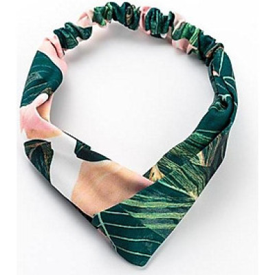 Băng đô turban nữ bản to TB27D họa tiết 2 màu