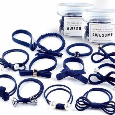 Combo 12 dây buộc tóc nữ dễ thương (có hộp)