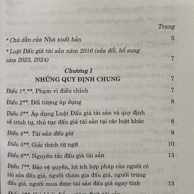 Luật Đấu Giá Tài Sản ( hiện hành ) 