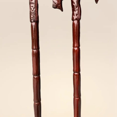 Gậy batoong gỗ đầu rồng dành cho người cao tuổi