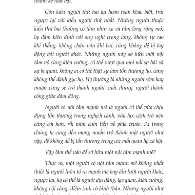 Sách - Thay Đổi Bản Thân, Làm Chủ Cuộc Đời - Chỉ Cần Bạn Kiên Cường Cả Thế Giới Sẽ Nhường Đường Cho Bạn