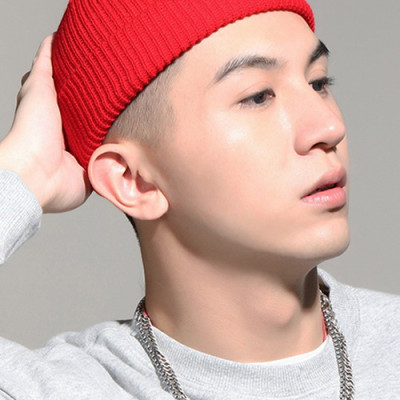 Mũ len trùm đầu phong cách Hip Hop NL17, Nón len trơn phong cách Hàn Quốc dành cho cả nam và nữ - Màu đỏ