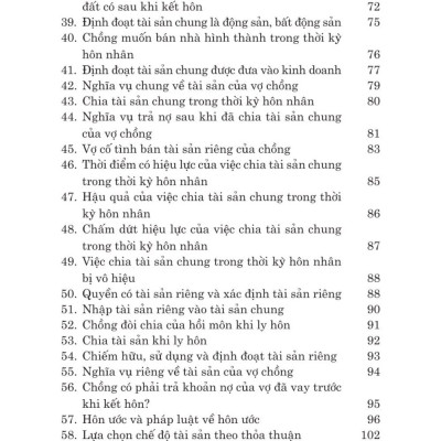 Các tình huống thường gặp trong lĩnh vực hôn nhân và gia đình - bản in 2024