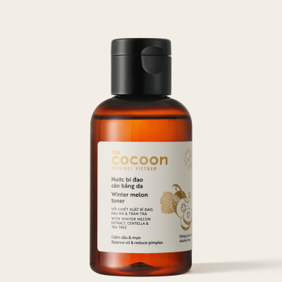 Combo Gel rửa mặt bí đao cocoon 140ml + Toner bí đao cocoon 140ml