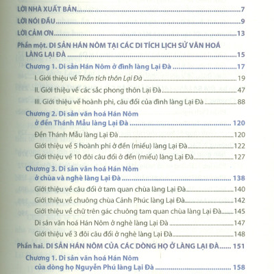 Làng Lại Đà Qua Di Sản Văn Hóa Hán Nôm (Bản in màu) - Ngô Quý Bình (Sưu tầm, giới thiệu và chú giải)