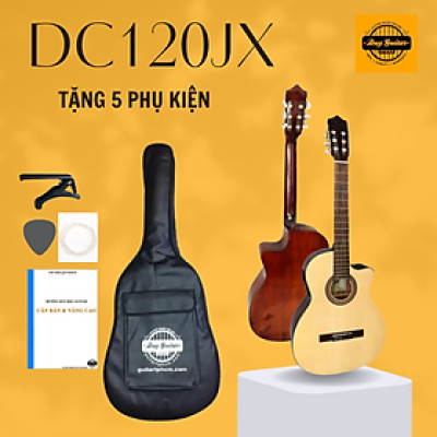 Đàn guitar classic Duy Guitar có EQ DC120JX tặng 4 phụ kiện