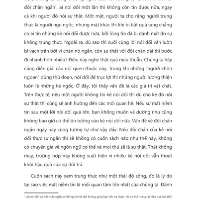 Lật Tẩy Kẻ Nói Dối - Vén Màn Sự Thật, Nhìn Thấu Điều Kẻ Khác Đang Che Giấu