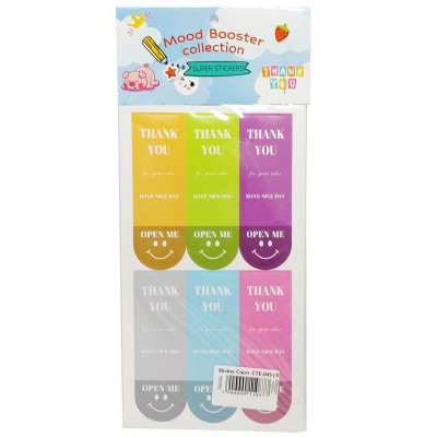 Sticker Cảm Ơn - Teenage CTE-044 (5 Tờ)