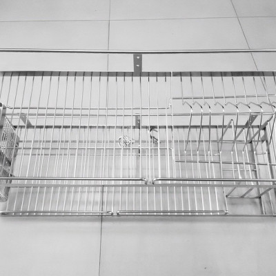 Kệ chén đa năng Inox 304 cao cấp dài 60 cm  (D60 x W28 x H45)