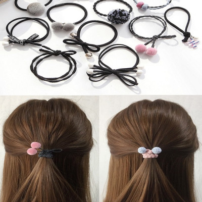 Hộp 12 Dây Buộc Tóc Quà Tặng Dễ Thương