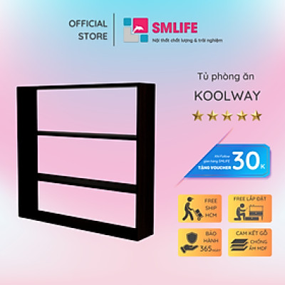 Tủ đựng đồ nhỏ tiện dụng cho người dùng SMLIFE Koolway