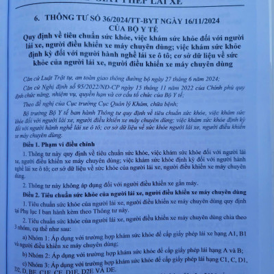 Sách Luật Trật Tự An Toàn Giao Thông Đường Bộ năm 2024 (V2531D)