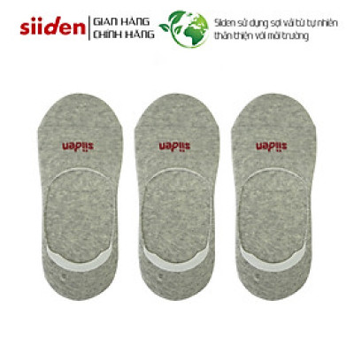 Combo 3 đôi tất lười nam nữ (unisex) cotton chống tụt gót thoáng khí khử mùi - CB4U002