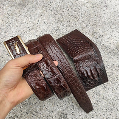 BIG SALE..! Set Cá Sấu Nam Rất Đẹp [VÍ BÀN TAY + NỊT GAI LƯNG] SET2