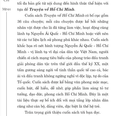 Truyện về Hồ Chí Minh (bản in 2023)