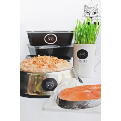 1Kg Pate Tươi Cá Hồi Bổ Sung Omega 3 Cho Chó Mèo Đẹp Da, Mượt Lông, Sáng Mắt THEPETVN