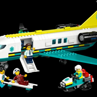 Đồ Chơi Lắp Ráp Máy Bay Cứu Hộ Khẩn Cấp - Lego City 60465 (403 Mảnh Ghép)