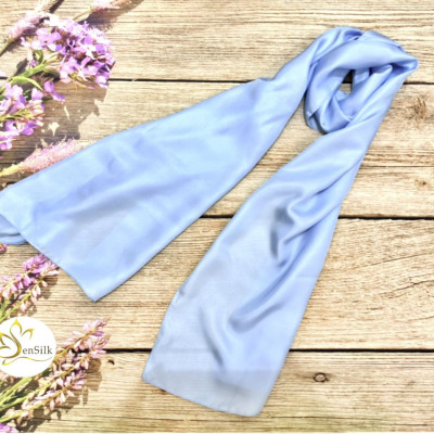Khăn Lụa Sen Silk Việt Nam - 100% Lụa tơ tằm cao cấp - Silk Scarf for Women Event Business Travel