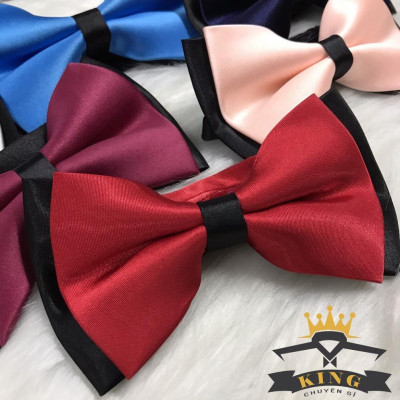 Nơ đeo cổ nam KING chú rể dự tiệc sang trọng cho phái mạnh X11