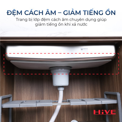 KỆ BỒN RỬA CHÉN INOX WA 860