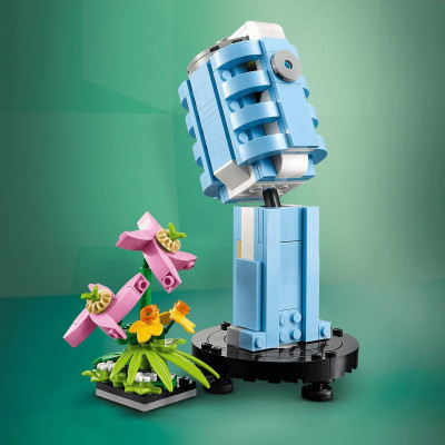 Đồ Chơi Lắp Ráp Máy Nghe Nhạc Đĩa Than Và Hoa LEGO CREATOR 31172 (366 chi tiết)