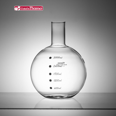 Bình thủy tinh tròn dưới của tháp cold drip Tiamo HG2650 