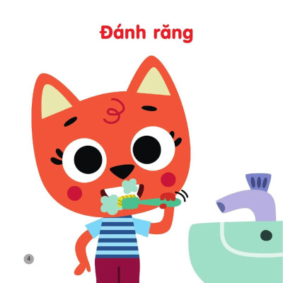 Sách 200 Từ Vựng Mẹ Cùng Con Học Nói - Những Việc Bé Làm