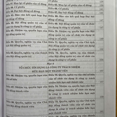 Luật Các Tổ Chức Tín Dụng Năm 2024 - So Sánh và Bình Luận