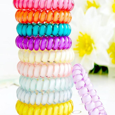 Hộp 10 dây cột tóc lò xo siêu tiện lợi COT99