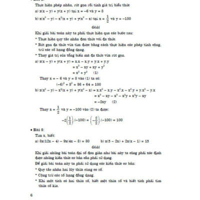 Sách - Phương Pháp Tư Duy Tìm Cách Giải Toán Đại Số Lớp 8 ( Dùng Chung Cho Các Bộ sgk Hiện hành ) (HA)