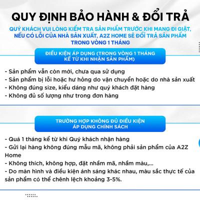 Bộ Ga Giường Mền Chần Bông 5 Món Sweet Flowers Mềm Mại 100% Cotton Tự Nhiên A2Z Home