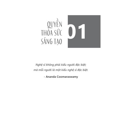 Tìm Thấy Và Trả Tự Do Cho Người Nghệ Sĩ Trong Bạn - Liều Sáng Tạo