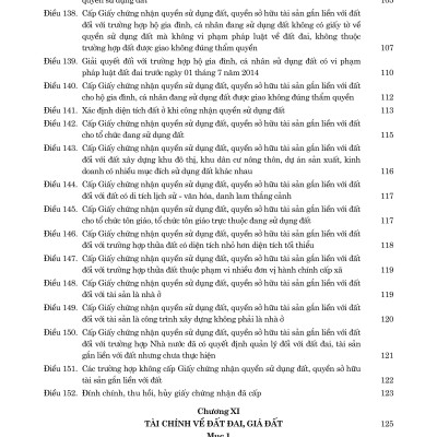 Luật Đất đai (sửa đổi, bổ sung năm 2024) và các văn bản hướng dẫn thi hành
