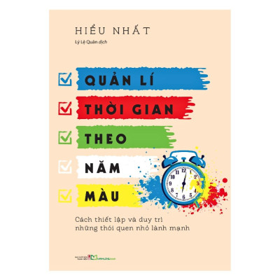 Sách - Quản Lí Thời Gian Theo Năm Màu