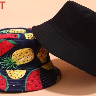 Mũ vành hoa quả Hót hít họa tiết ngẫu nhiên 