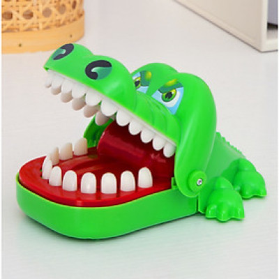 Đồ chơi - 262-114 – Đồ chơi mô hình Cá sấu sập khổng lồ, trò chơi vui nhộn (KT 20 x 15 x 25 cm)