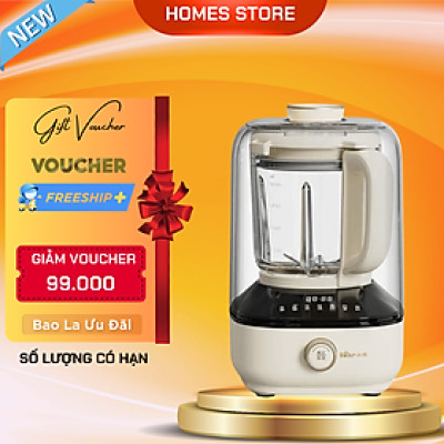 Máy Làm Sữa Hạt Cách Âm Bear PBJ-B10U5 8 Chức Năng Xay Nấu - Hàng Nhập Khẩu