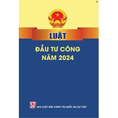 Luật đầu tư công 2024 - bản in 2025